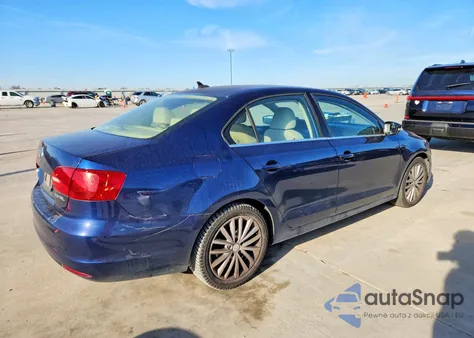 2011 Volkswagen Jetta Sel из США, поврежденный, VIN 3VWLZ7AJ2BM102559